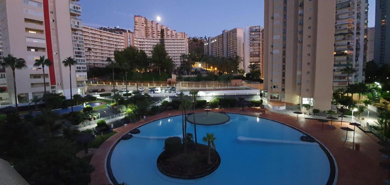 Ideal Familias En Urbanizacion De Lujo A 600M De La Playa Levante Con Wifi, Ac Y Parking 베니돔 외부 사진