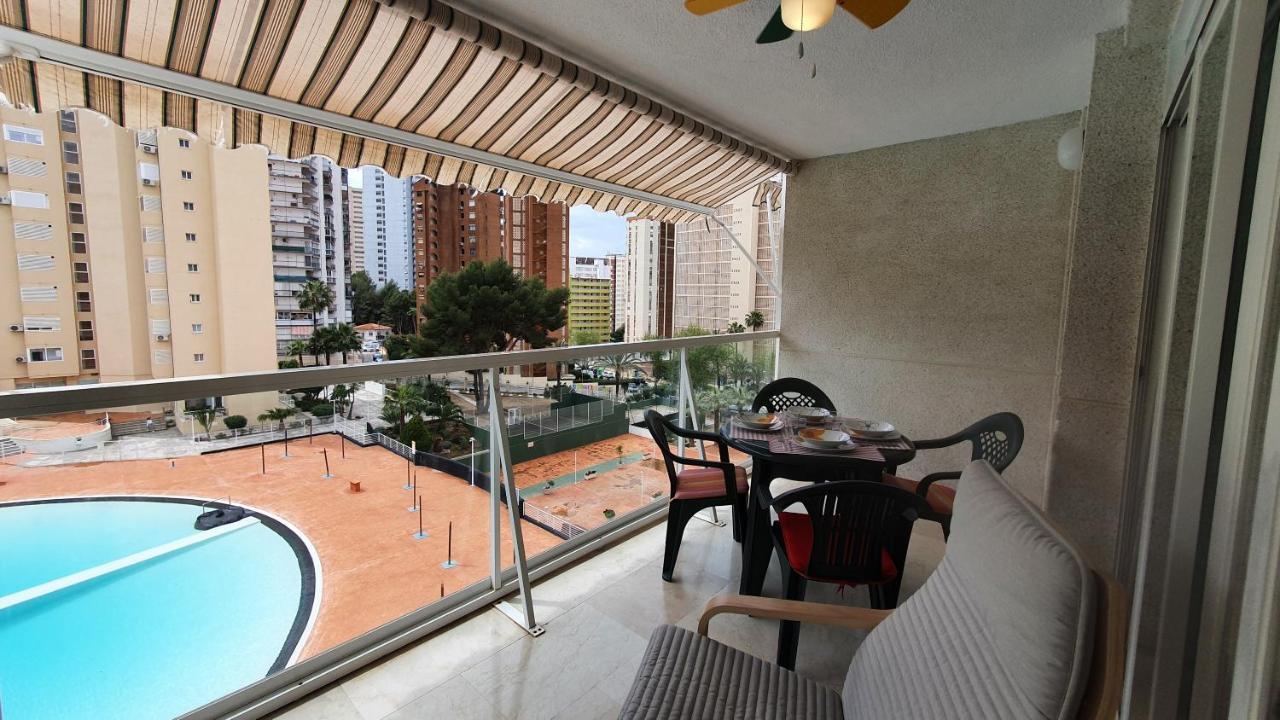 Ideal Familias En Urbanizacion De Lujo A 600M De La Playa Levante Con Wifi, Ac Y Parking 베니돔 외부 사진