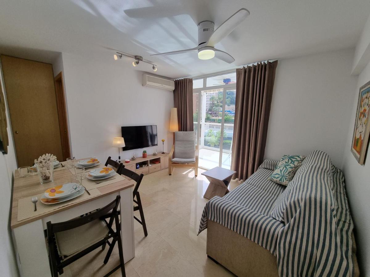 Ideal Familias En Urbanizacion De Lujo A 600M De La Playa Levante Con Wifi, Ac Y Parking 베니돔 외부 사진