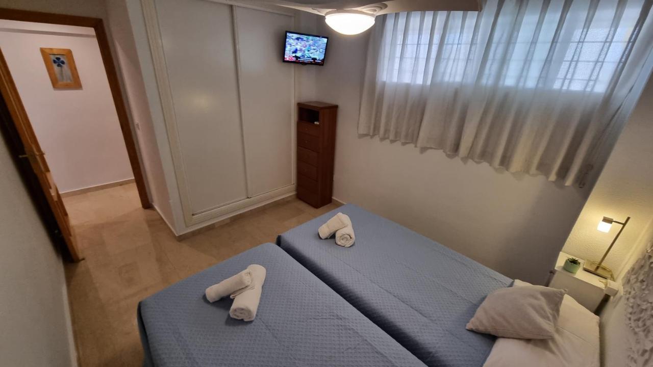 Ideal Familias En Urbanizacion De Lujo A 600M De La Playa Levante Con Wifi, Ac Y Parking 베니돔 외부 사진